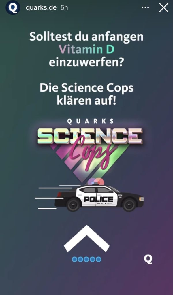 quarks science cops
