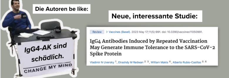 corona mrna impfungen igg4 antikörper schädlich