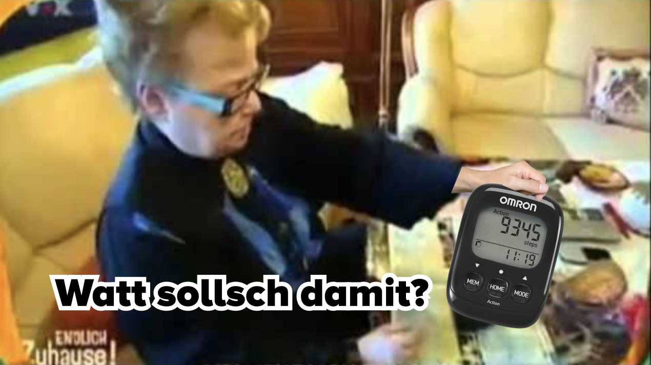 zero schrittzähler