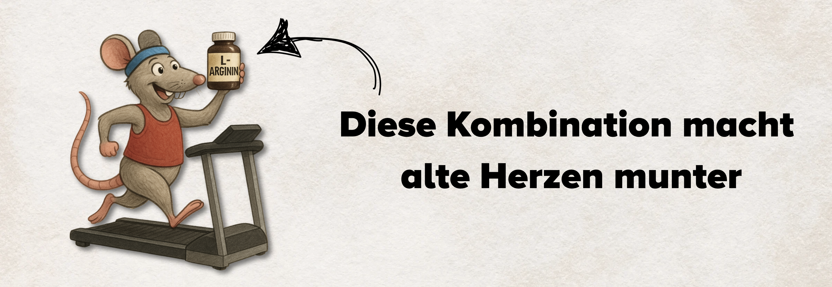 Alterung umkehren mit Sport und Arginin