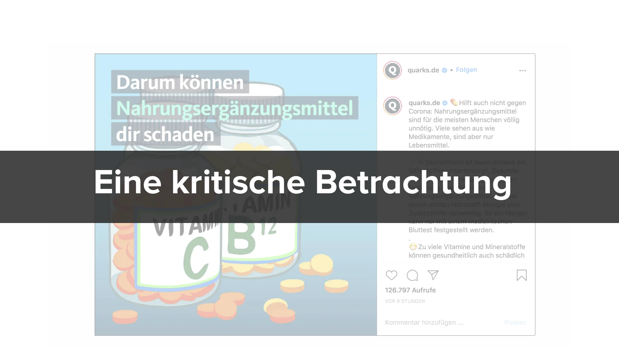 Quarks: Darum können NEM dir schaden (Eine Kritik)