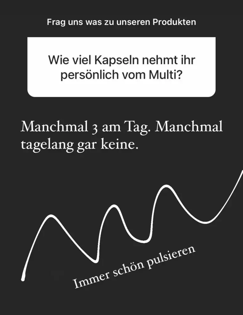 Intermittierende NEM Einnahme