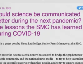 9 Empfehlungen des Science Media Centre zum Thema Wissenschaft und Medien