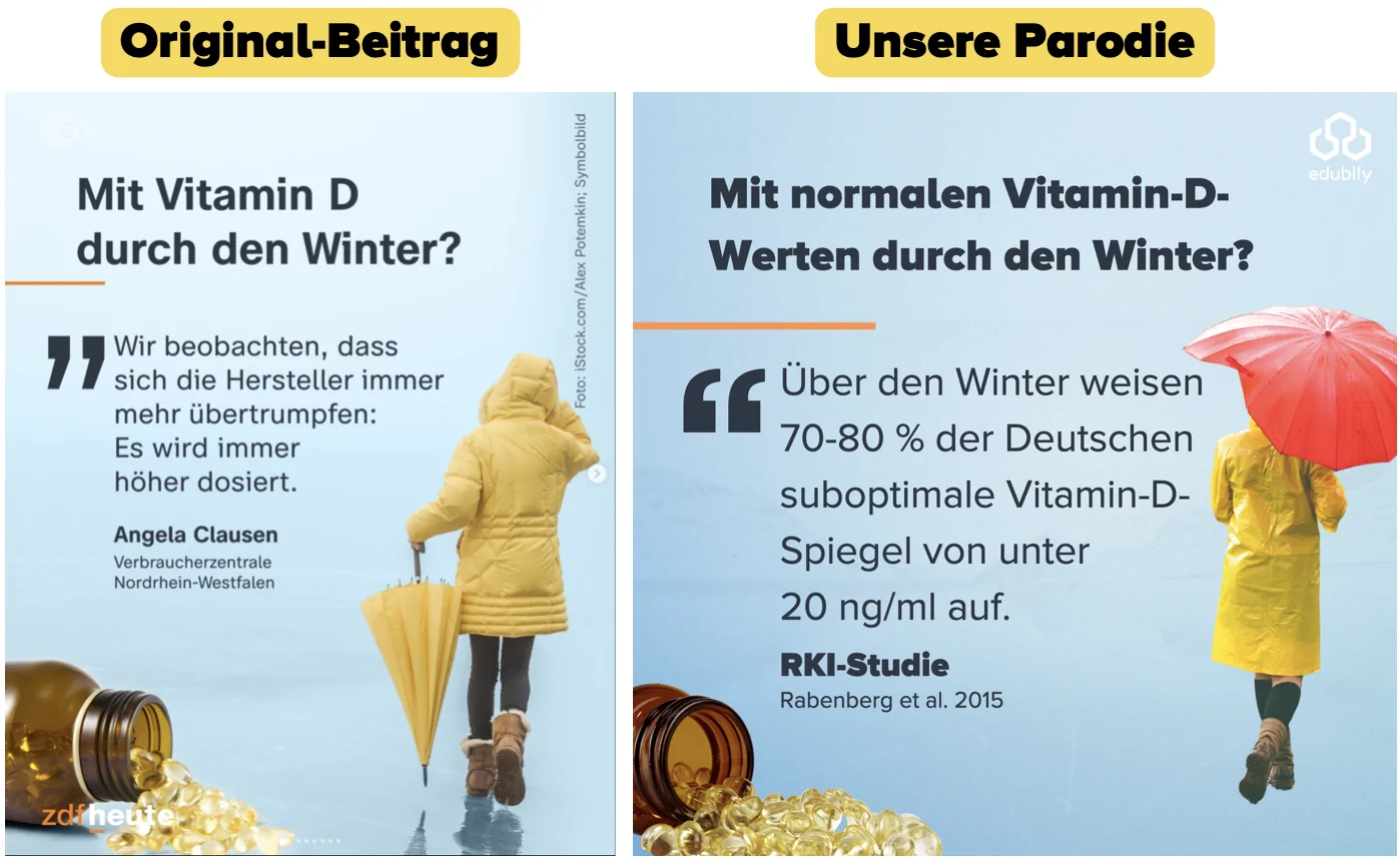 ZDFheute Beitrag vs edubily Parodie ZDFheute Beitrag vs edubily Parodie