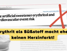 Die neue Erythrit-Studie (Ein Kommentar)