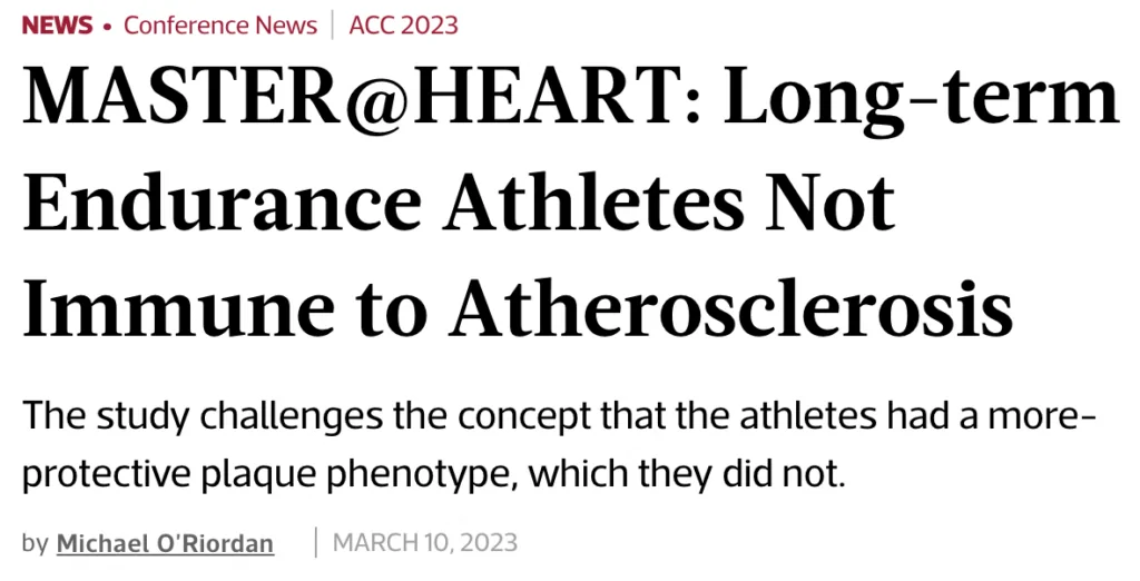 laeufer haben mehr arteriosklerose