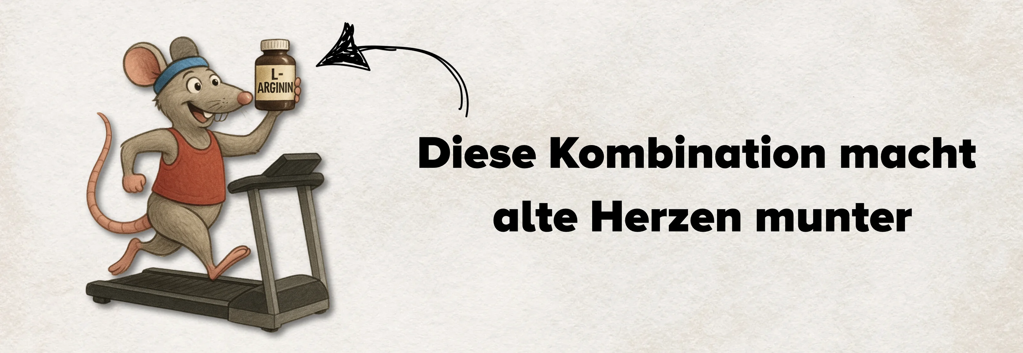 Alterung umkehren mit Sport und Arginin